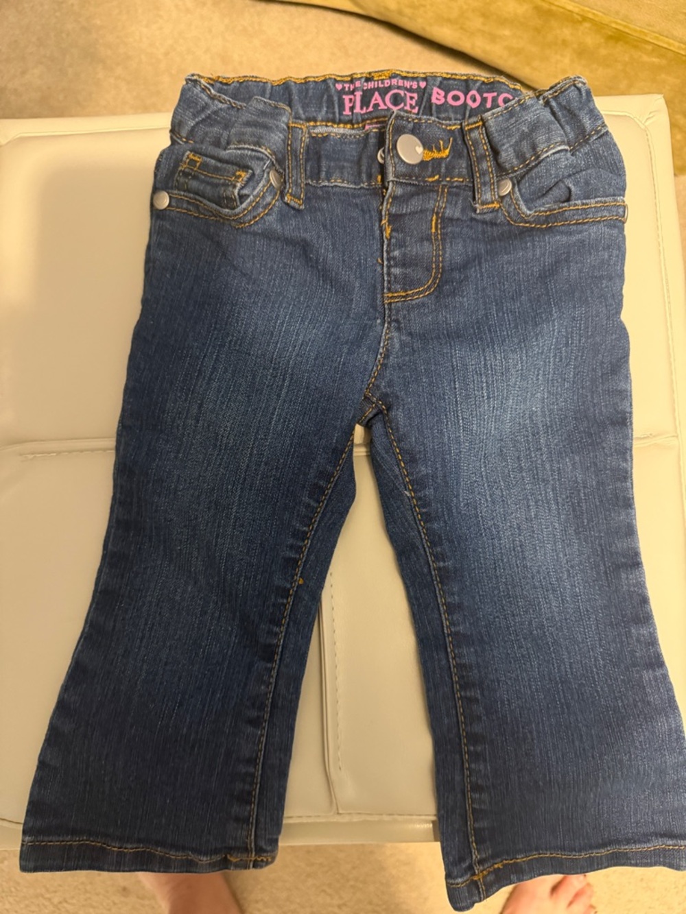 The Children's Place  Dark Blue Bootcut Jeans